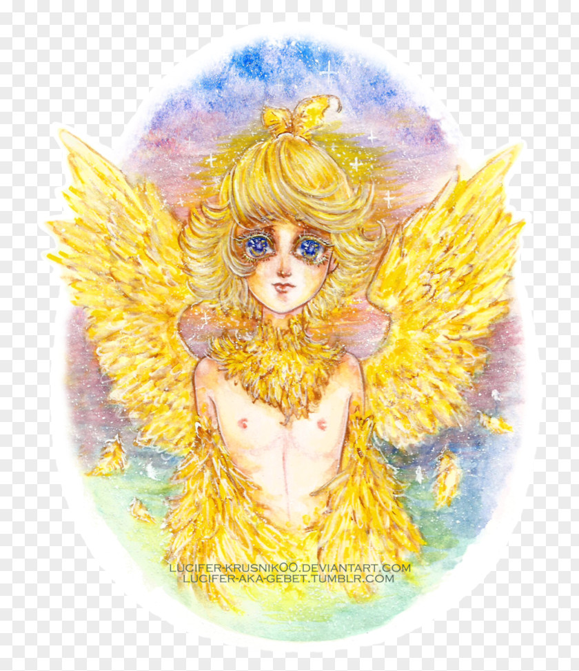 Fairy Petal Sunflower M Angel PNG