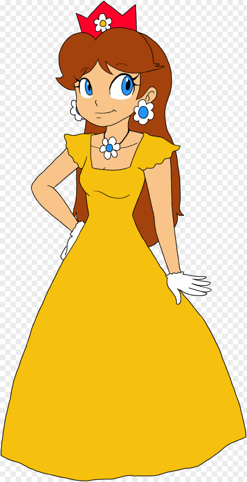 Prom Mario Princess Daisy Peach Luigi PNG