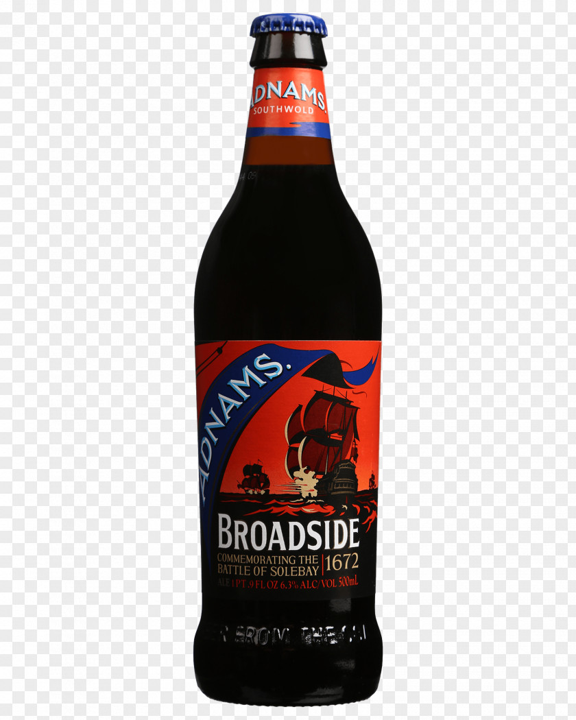 Beer Adnams Broadside Brewery Liqueur Bottle PNG
