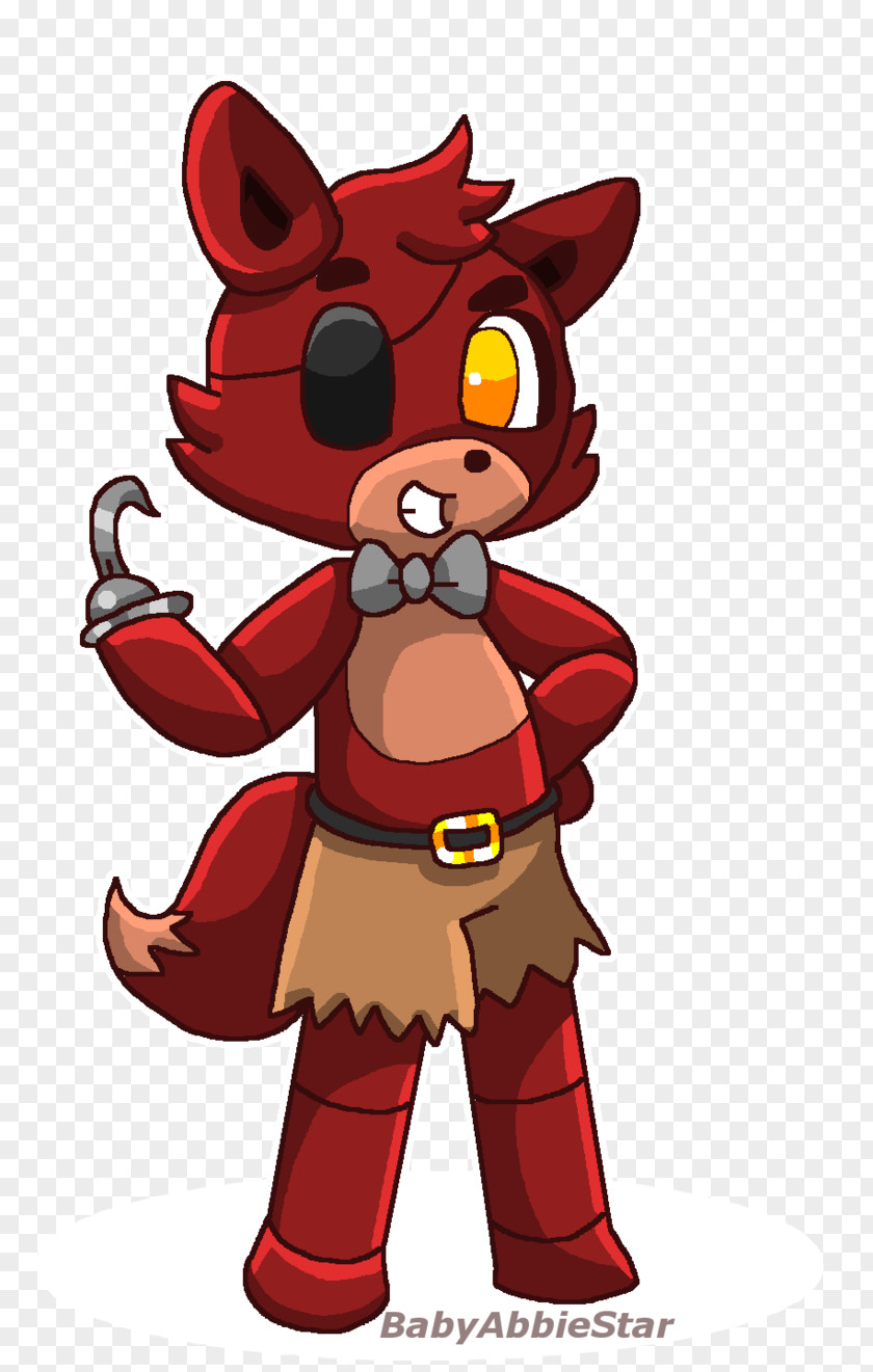 Cute Baby Foxy Five Nights At Freddy's Loxy Illustration Drawing Art PNG