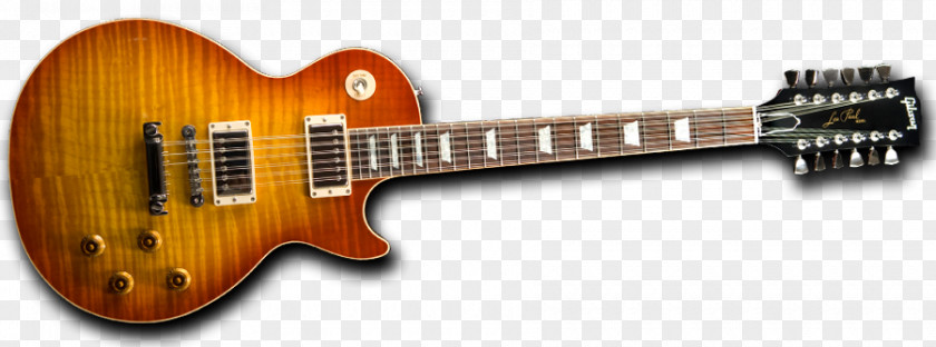 Electric Guitar Gibson Les Paul Custom Twelve-string Fender Stratocaster PNG