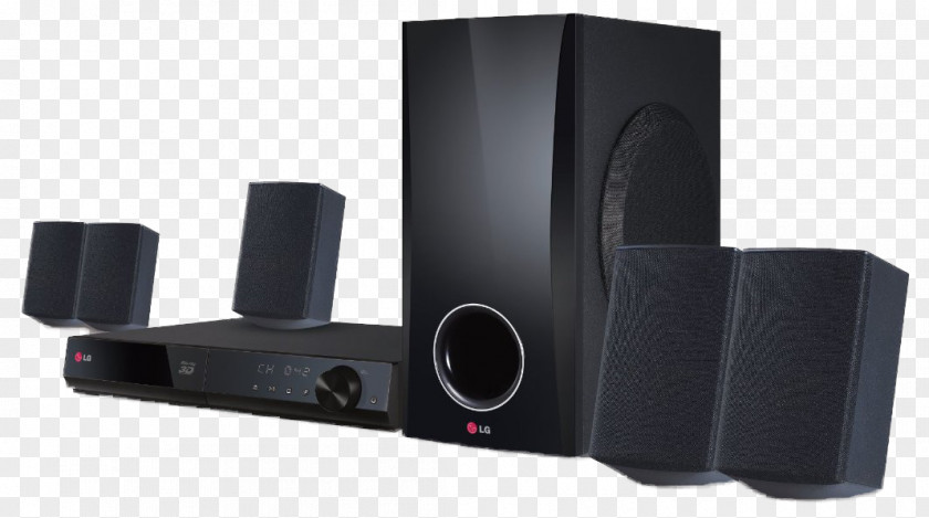 Lg Blu-ray Disc Home Theater Systems LG Electronics 5.1 Surround Sound BH5140S PNG