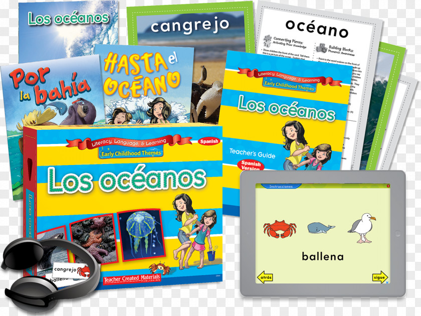Early Childhood Education Por La Bahía (Down By The Bay) Lap Book Oh, To Ocean Text PNG