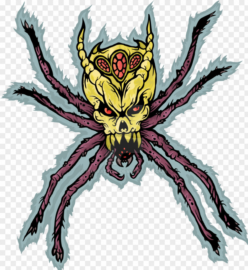 Gold Skull Insect Legendary Creature Cartoon Decapoda PNG