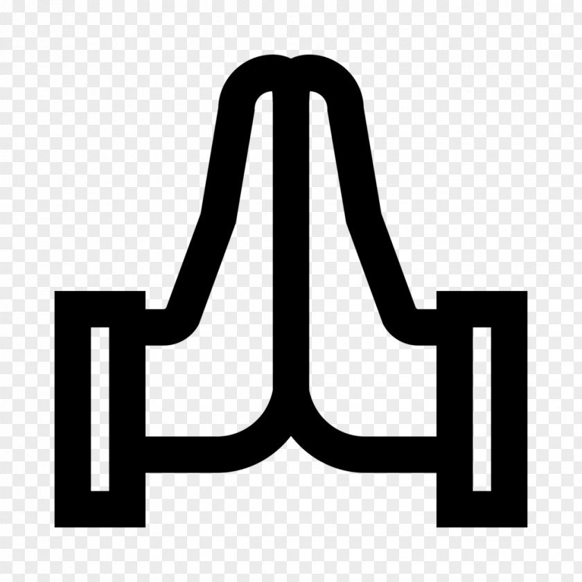 Trademark Brand Praying Hands Text PNG