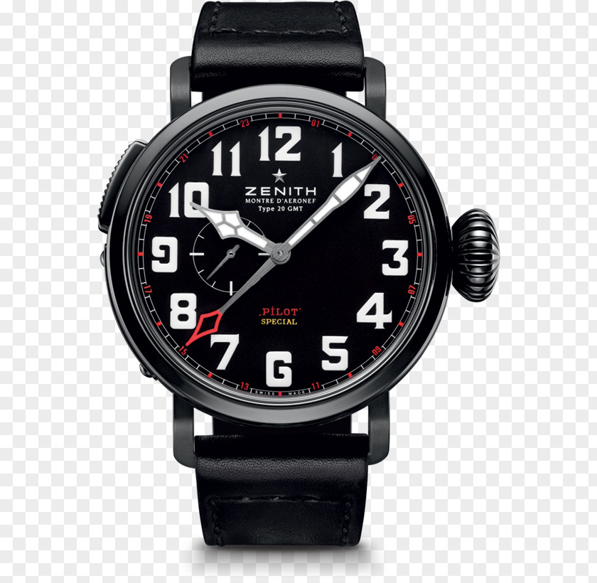 Watch The Red Fighter Pilot Baselworld Zenith 0506147919 PNG