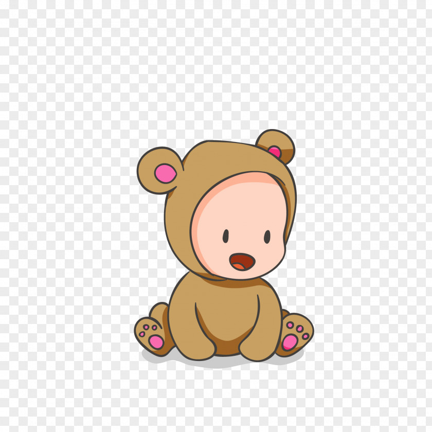 Baby Bear Infant Child PNG