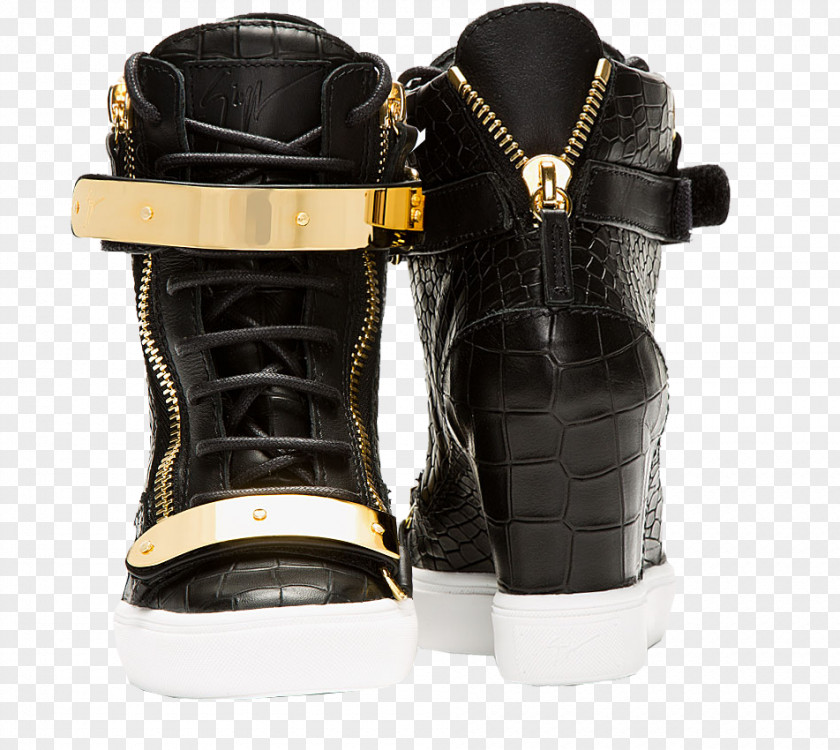 Gucci Snake Sneakers Wedge High-top Shoe Designer PNG