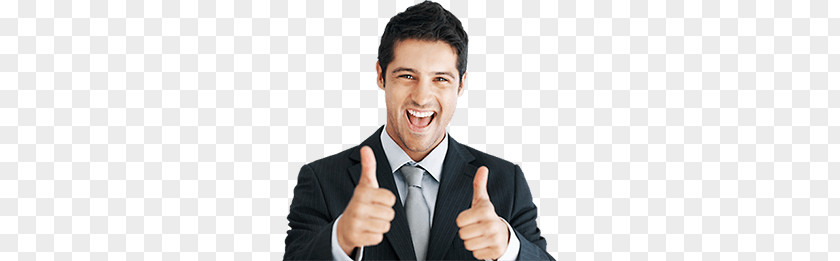 Happy Man Thumbs Up PNG Up, smiling man wearing black suit with two thumbs up clipart PNG