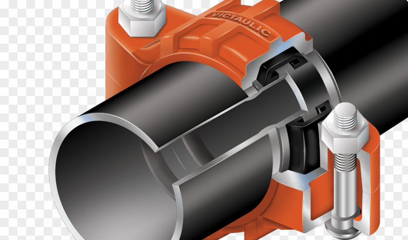 Mechanical Victaulic Coupling Piping And Plumbing Fitting Groove PNG