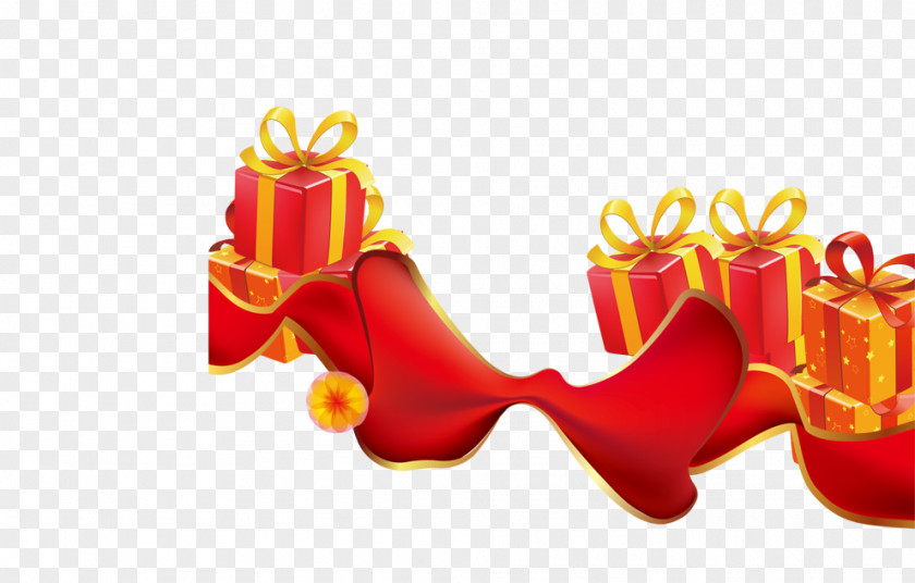 Bow Gift Illustration PNG