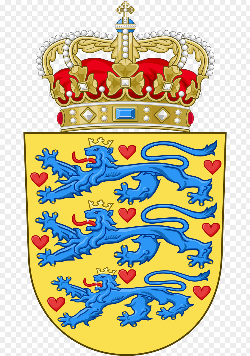 Coat Of Arms Denmark National Coats Europe Gallery Sovereign States PNG