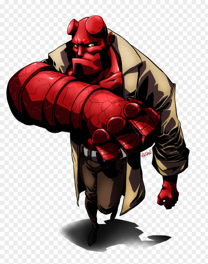 Hellboy Transparent Image Wallpaper PNG