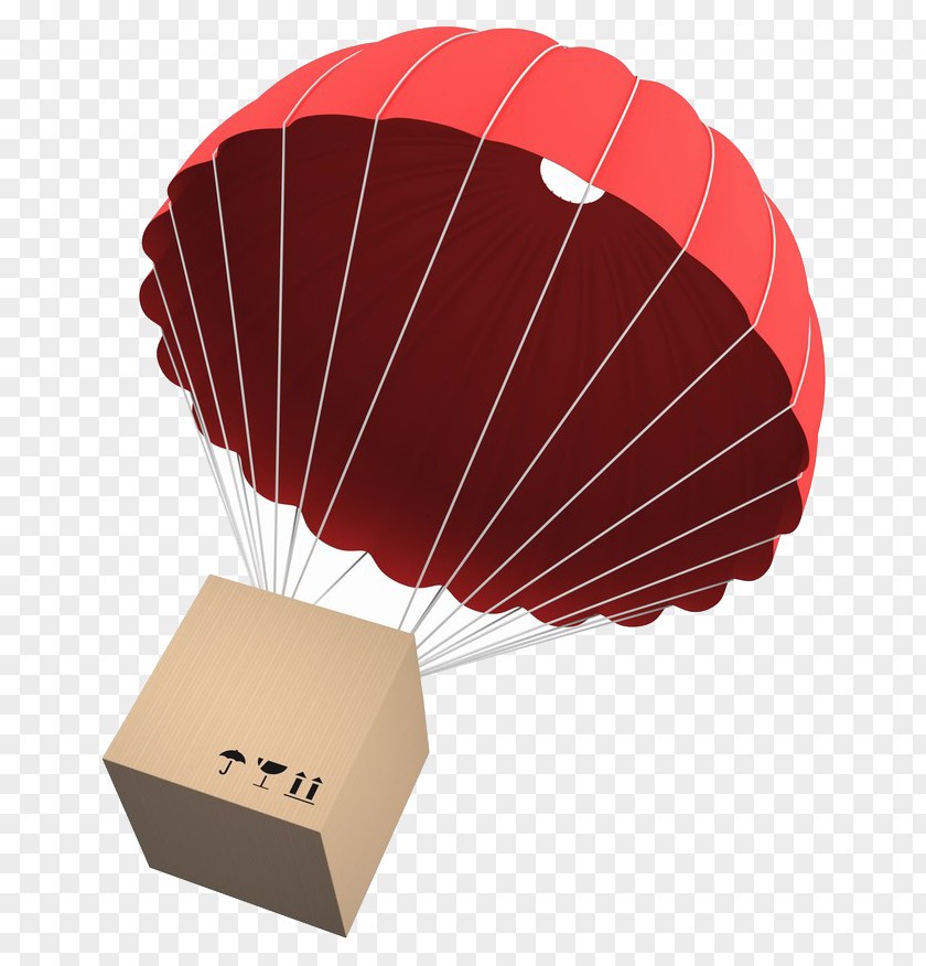 PPT Parachute Packing Material Cargo Freight Forwarding Agency Transport Delivery Business PNG