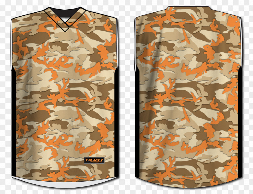 Woodland Sleeveless Shirt Budget Camouflage Jersey PNG