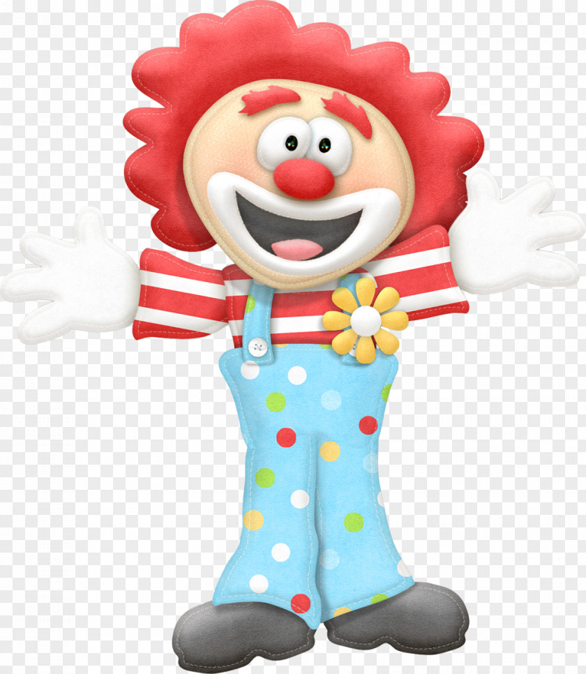 Circus Train Clown Party PNG