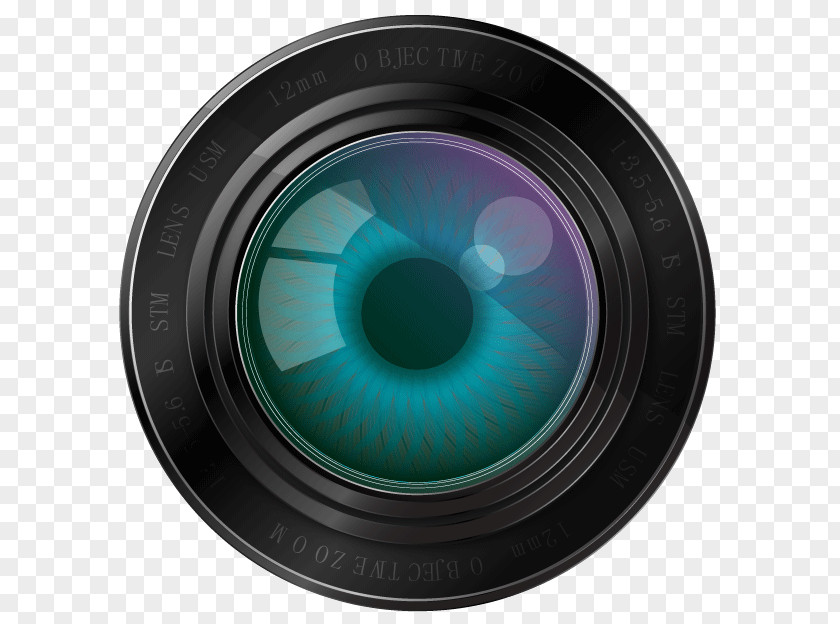 Exquisite Camera Lens Aperture Design Vector Material Photography Euclidean PNG