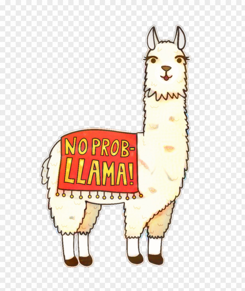 Llama Car Bumper Sticker Horse PNG