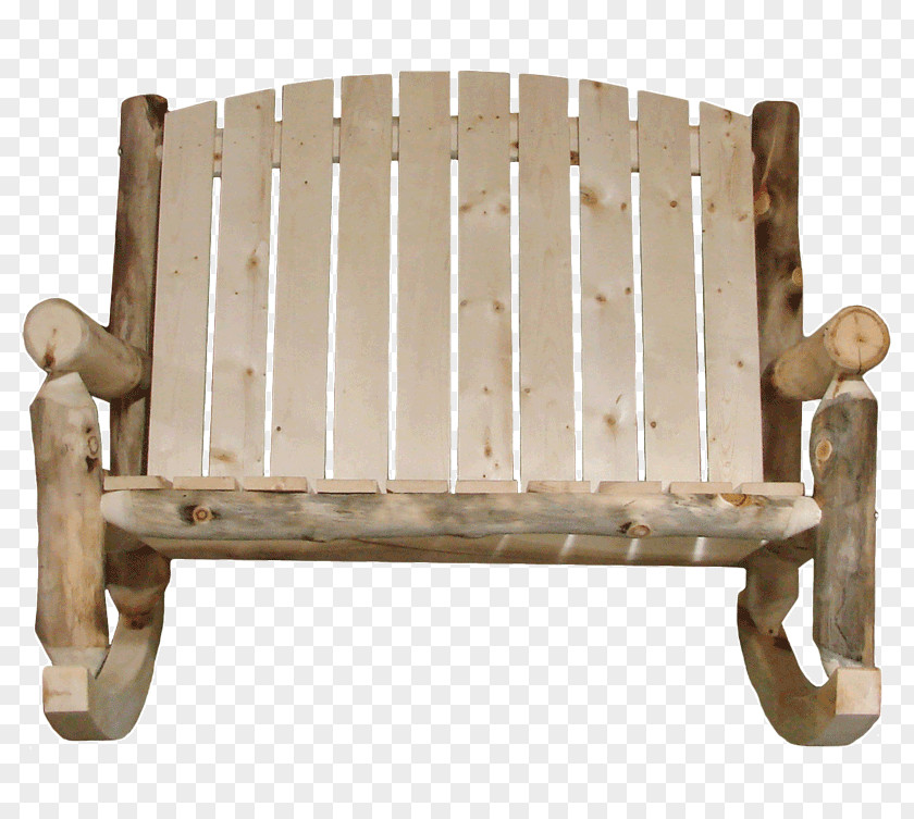 Log Furniture Garden Rustic Chair PNG furniture Chair, chair, brown and beige wooden rocking bench clipart PNG