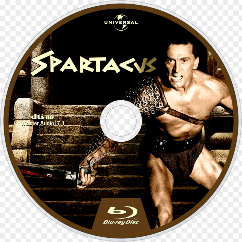 Spartacus Blu-ray Disc Disk Image Download PNG