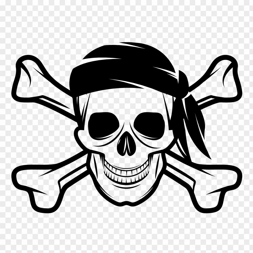 Skull And Bones Crossbones Human Symbolism Jolly Roger Piracy PNG