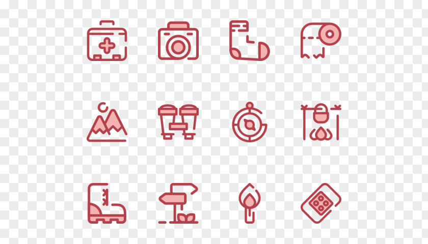 Camping Icon Product Design Brand Number Logo PNG