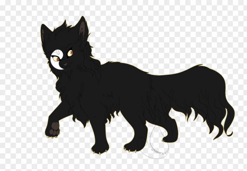 Dog Black Cat Whiskers Fur PNG