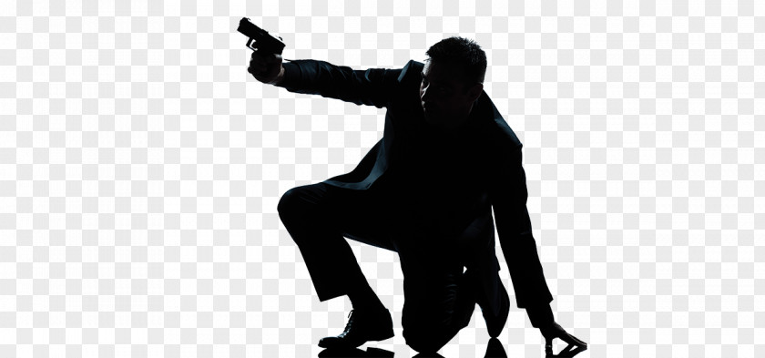 James Bond Silhouette Stock Photography Firearm Royalty-free PNG