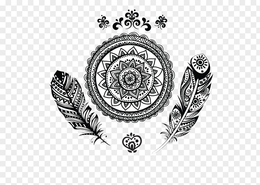 Tattoos Transparent Hd Background Be Here Now Tattoo Mandala PNG