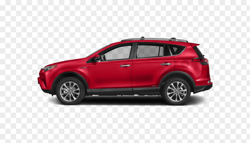 Toyota 2018 RAV4 Hybrid Limited Sport Utility Vehicle XLE PNG