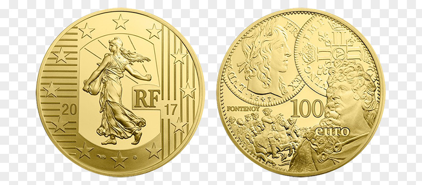 10 Euro Note Gold Coin Monnaie De Paris Silver PNG