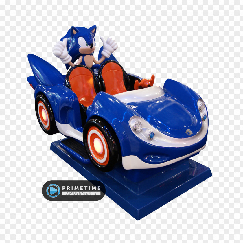 Car Sonic & Sega All-Stars Racing SegaSonic The Hedgehog Amusement Arcade Kiddie Ride PNG