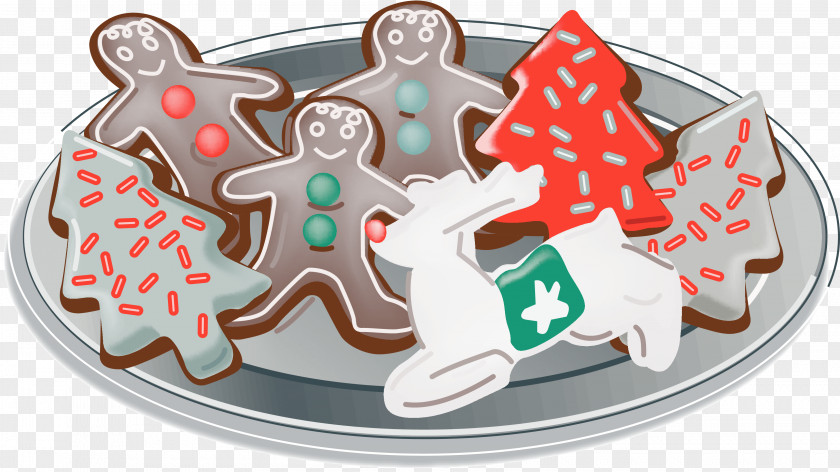 Christmas Cookie Biscuits Clip Art PNG