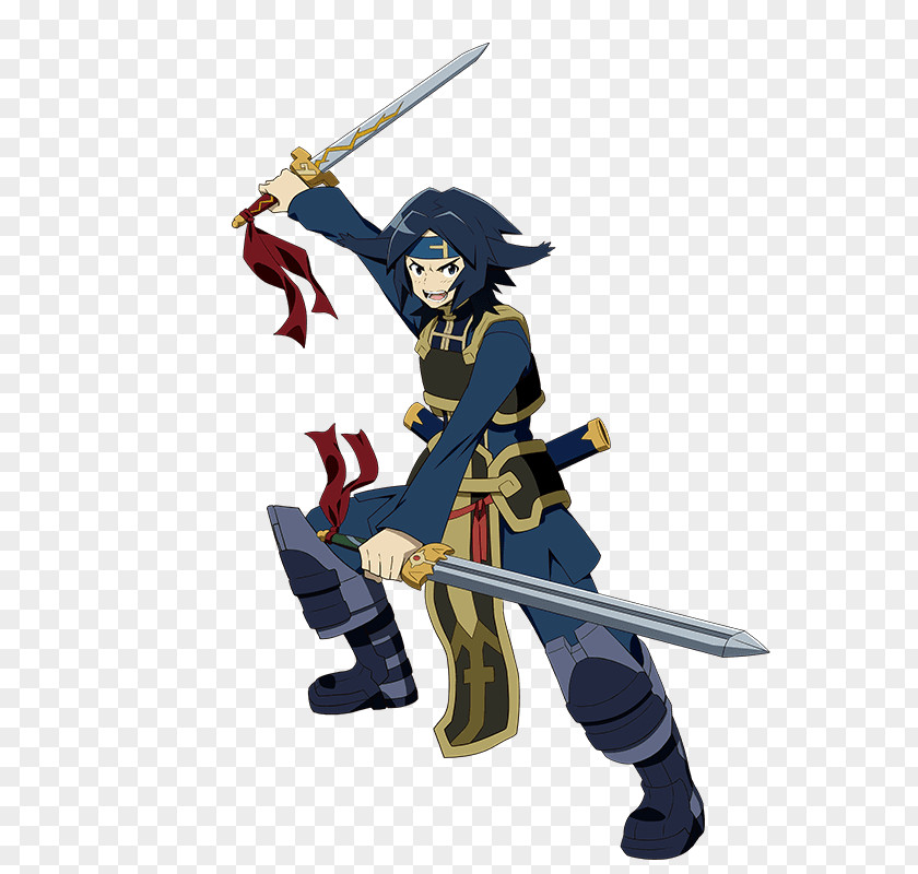 Log Horizon Sword Character Spear Lance Profession PNG