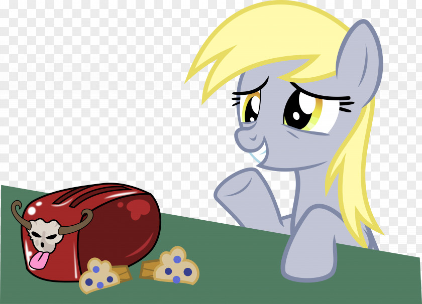 Pony Derpy Hooves American Muffins Illustration Image PNG