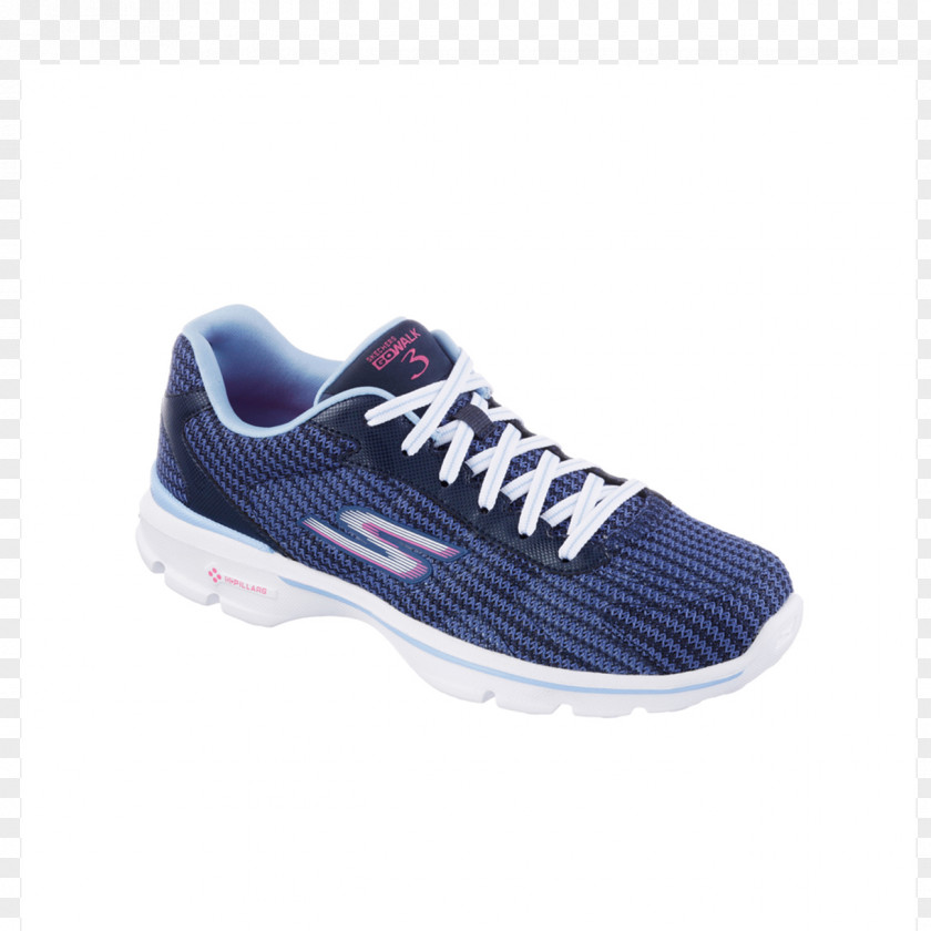 Skechers Logo Men'S Gowalk 3 Fit Knit Sneakers Go Walk 3-fit Women Round Toe Synthetic Pink Walking Shoe PNG