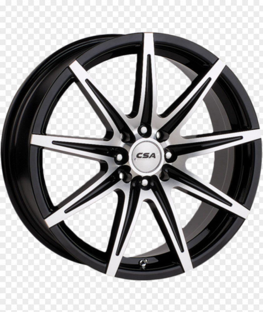 Tyre Track Car CSA Alloy Wheels Rim PNG