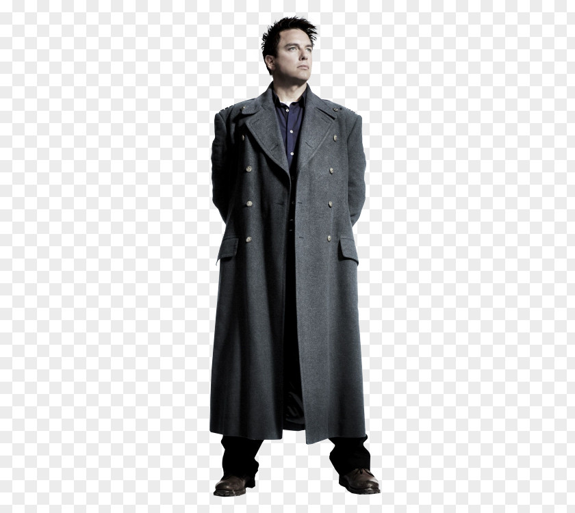 Captain Jack Harkness Doctor Trench Coat Jacket PNG