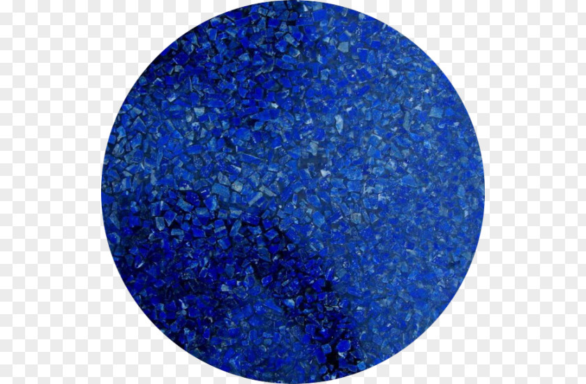 Glitter Cobalt Blue Color Nail PNG