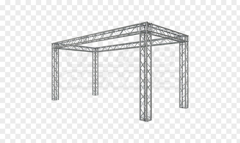 Metal Truss Square Structure Welding Retail PNG
