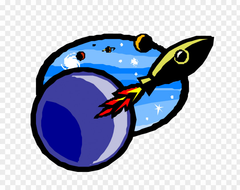 Rocket Outer Space Clip Art PNG
