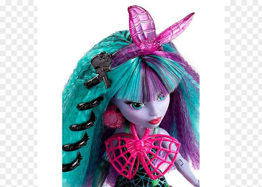 Doll Monster High Frankie Stein Hairstyle Toy PNG