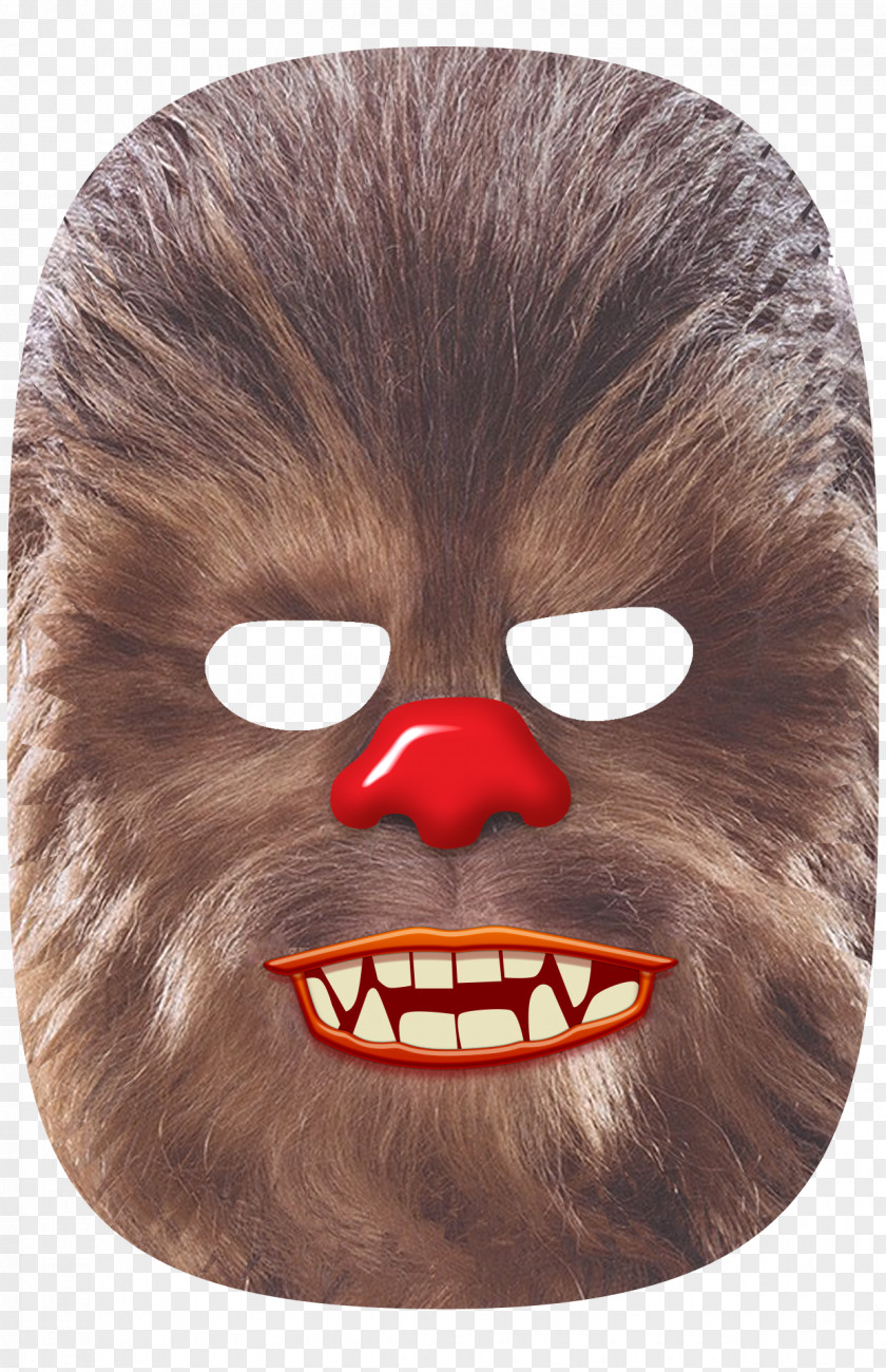 Mask Chewbacca Lady Snout Nose PNG