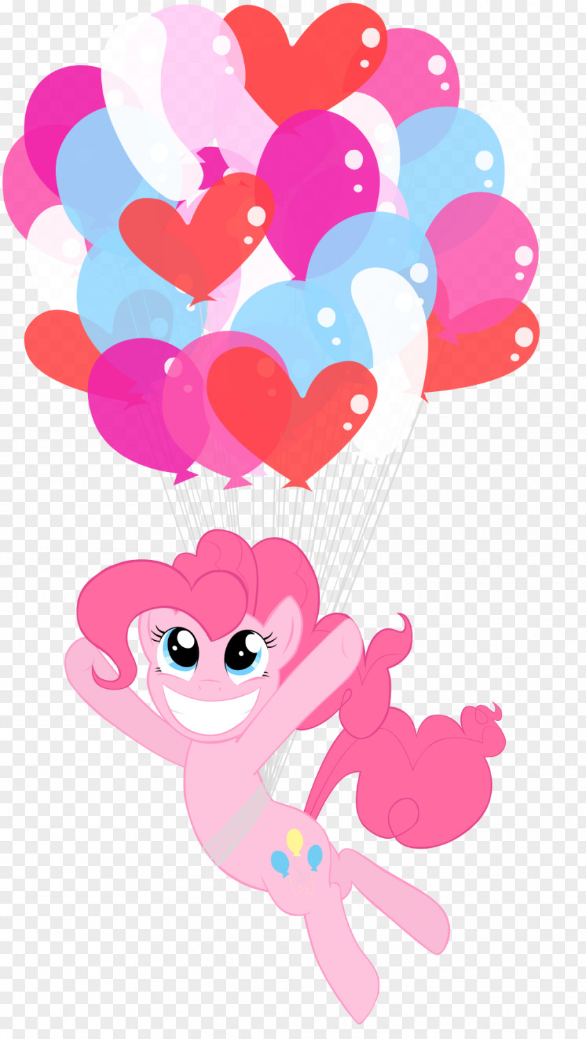 Pie Pinkie Rainbow Dash Pony Applejack Balloon PNG