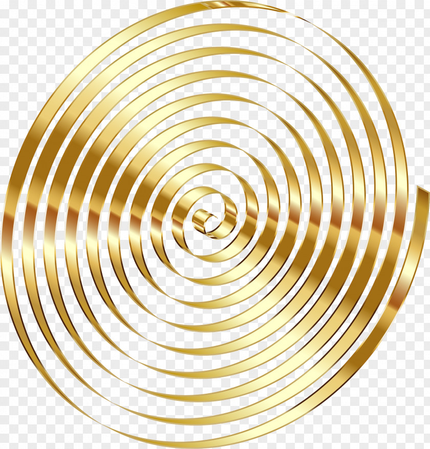 Spiral Desktop Wallpaper Gold Clip Art PNG