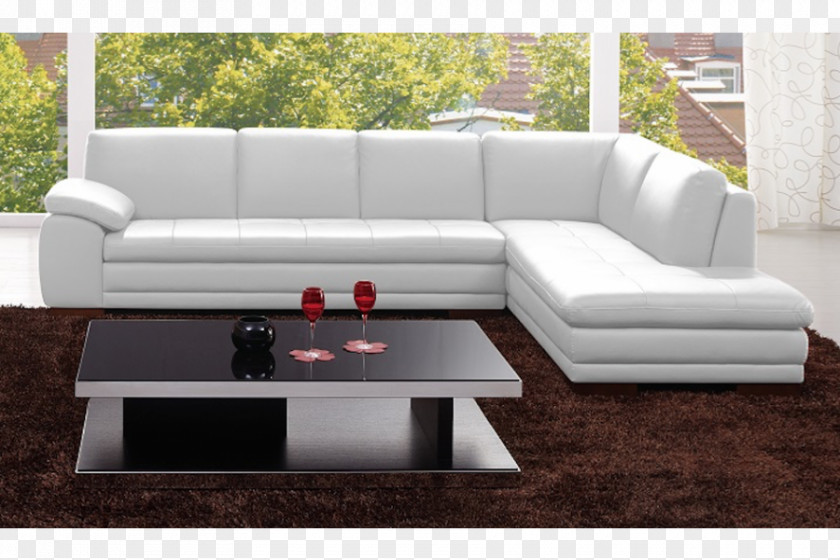 Table Couch Furniture Leather Chair PNG