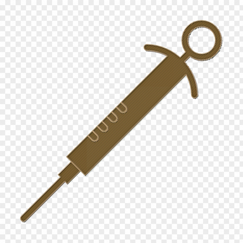 Medical Asserts Icon Vaccine Syringe PNG