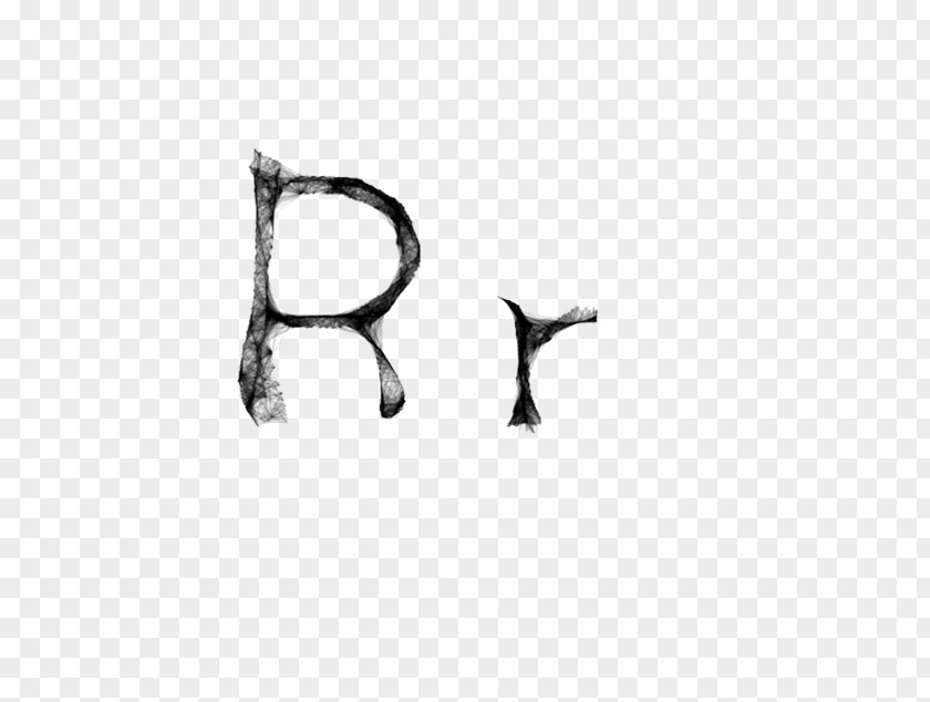 Spider Web Font R Typeface PNG