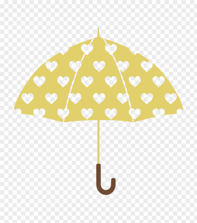 Umbrella Heart Pattern. PNG