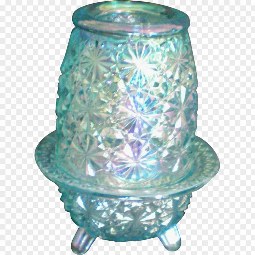 Glass Carnival Light Fenton Art Company Fairy Lamp PNG